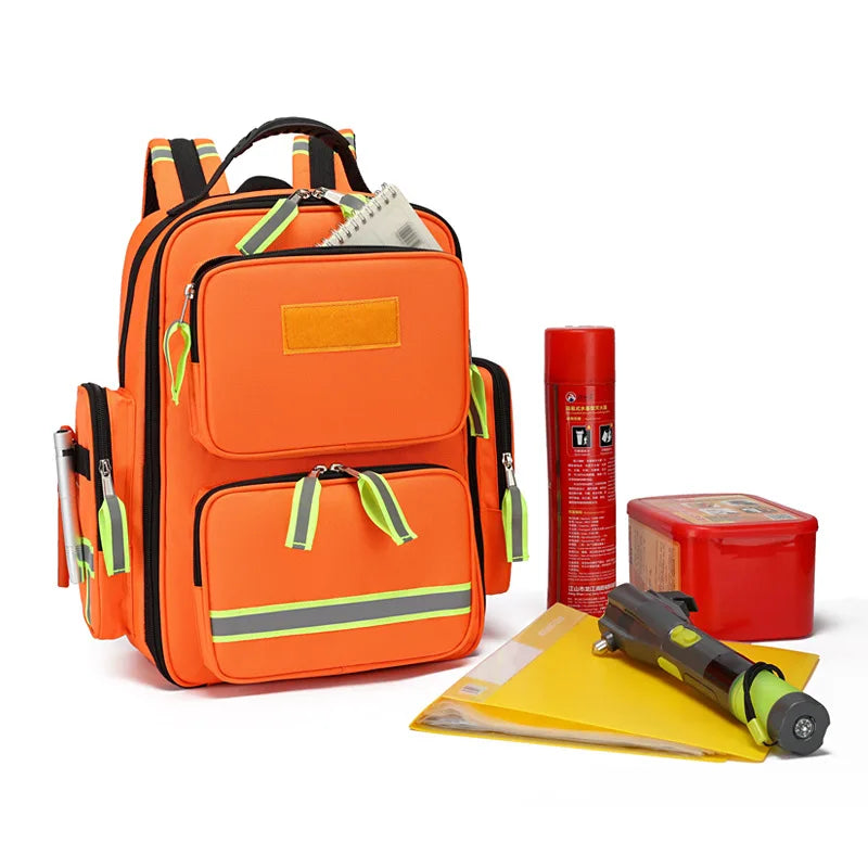 Emergency First Aid Rescue Backpack - Large Capacity