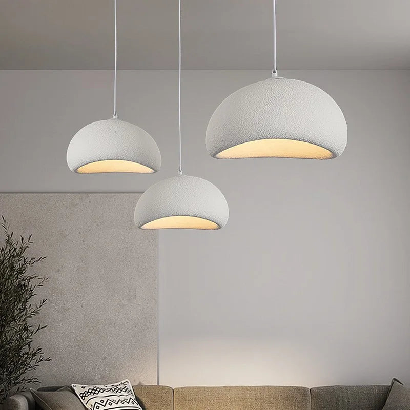 Moderne Noordse Wabi-Sabi LED Hanglamp – Verstelbare Keuken Hanglamp voor Eetkamer en Woonkamer