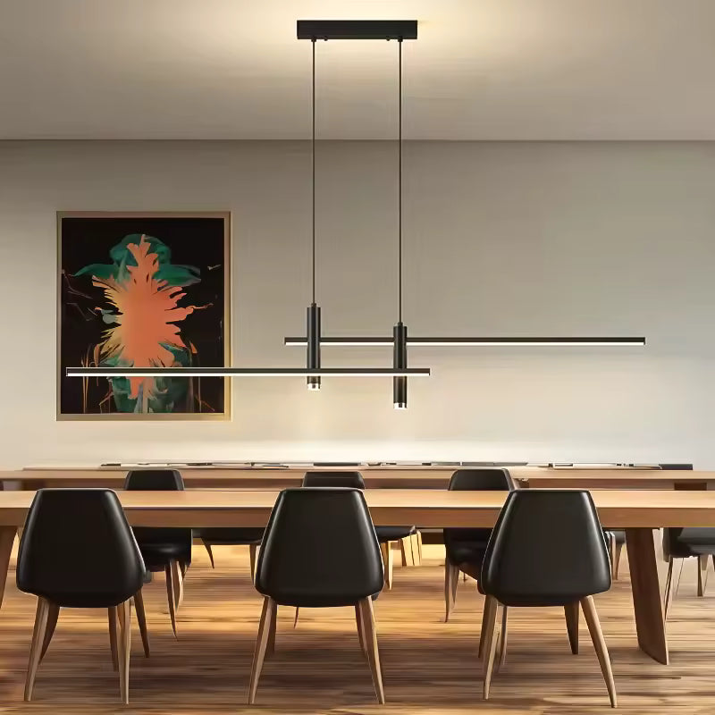 Lustreline | Modern LED Pendant Light for Dining Table & Living Room