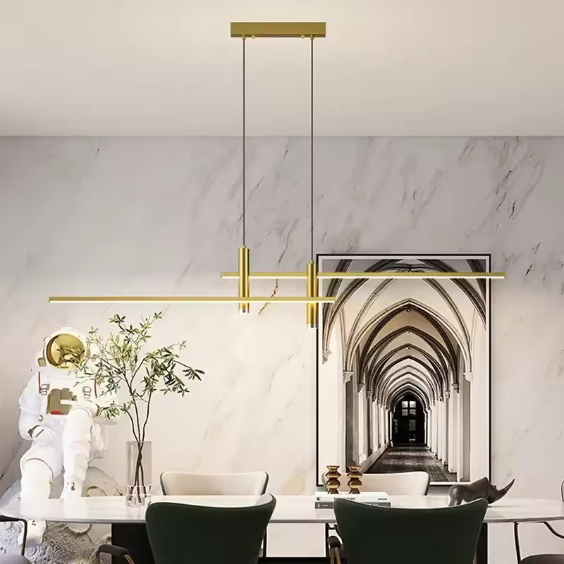 Lustreline | Modern LED Pendant Light for Dining Table & Living Room