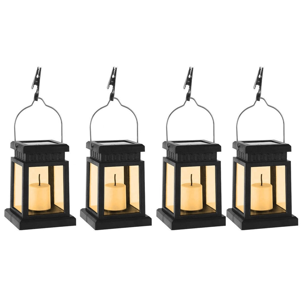 Solarae Solar Garden Lanterns for Outdoor Path and Patio Lighting