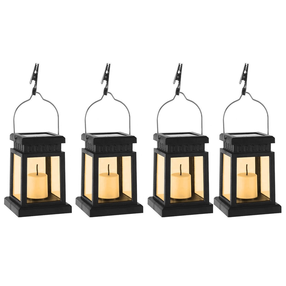Solarae Solar Garden Lanterns for Outdoor Path and Patio Lighting