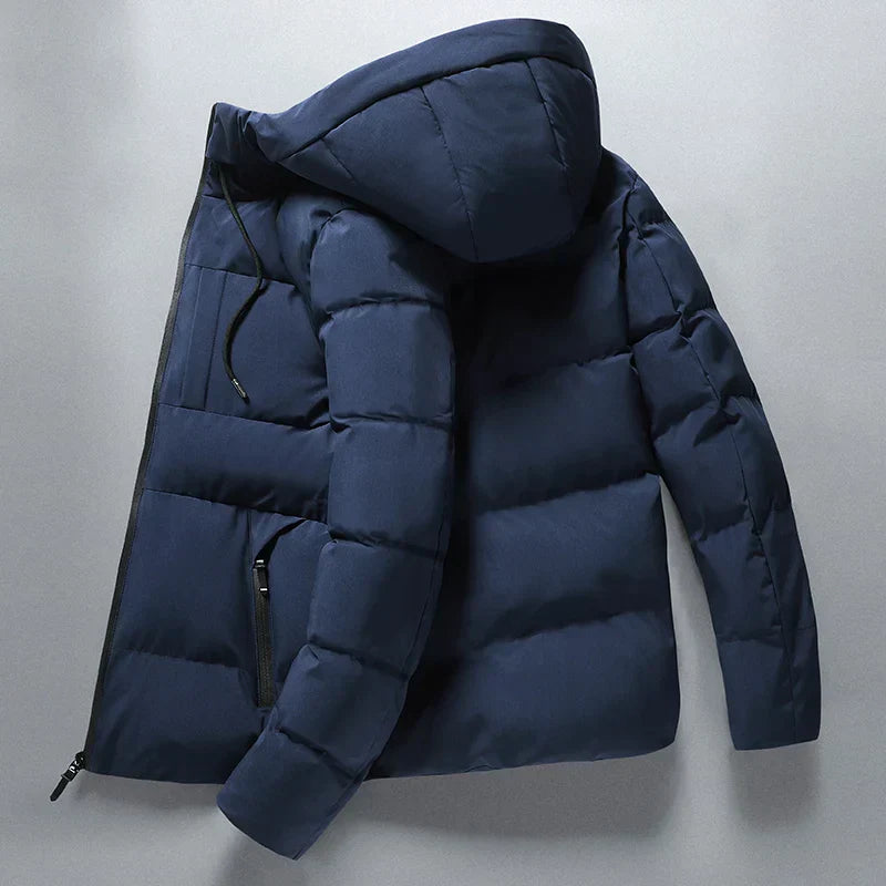 Tommy - Blauwe Waterdichte Comfortabele Parka Winterjas Jack