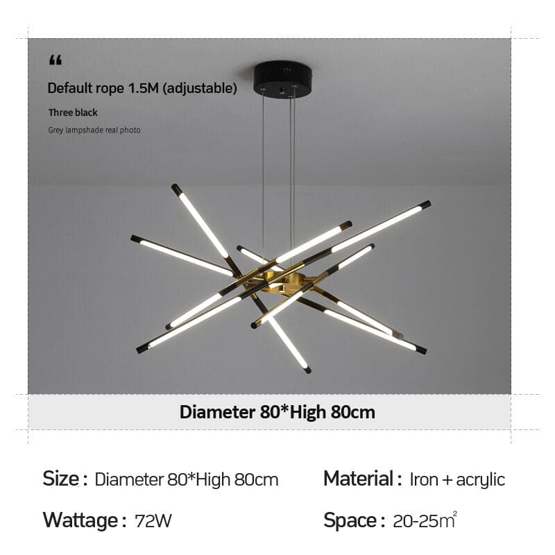 Aurelle Spiky Chandelier