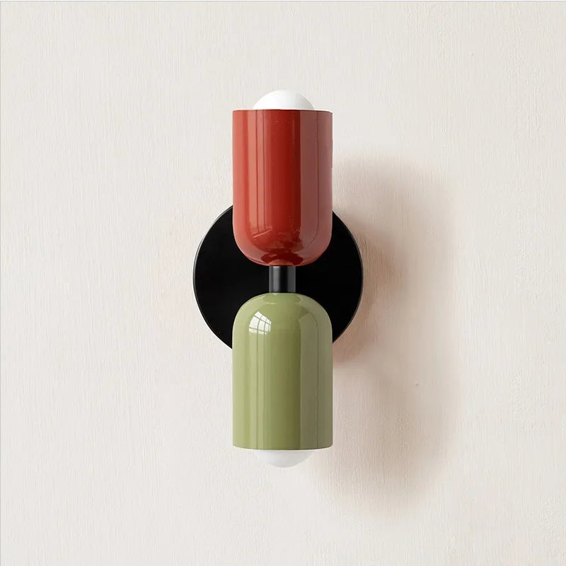 Minimalist Nordic Double Head Wall Sconce