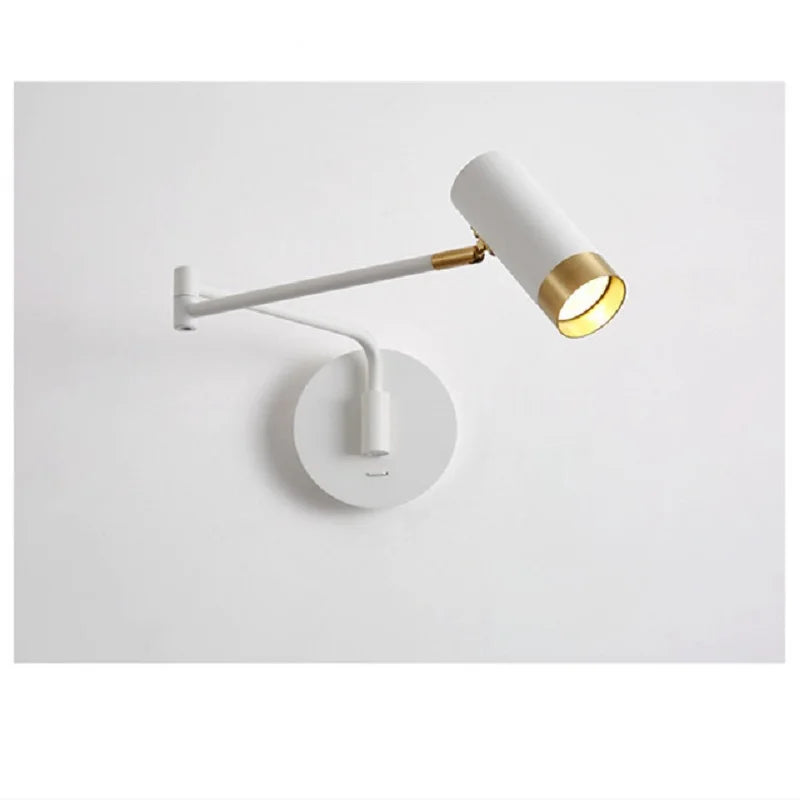 Marble Arch Style Adjustable Wall Lights With Rotating Arm And Adjustable Head