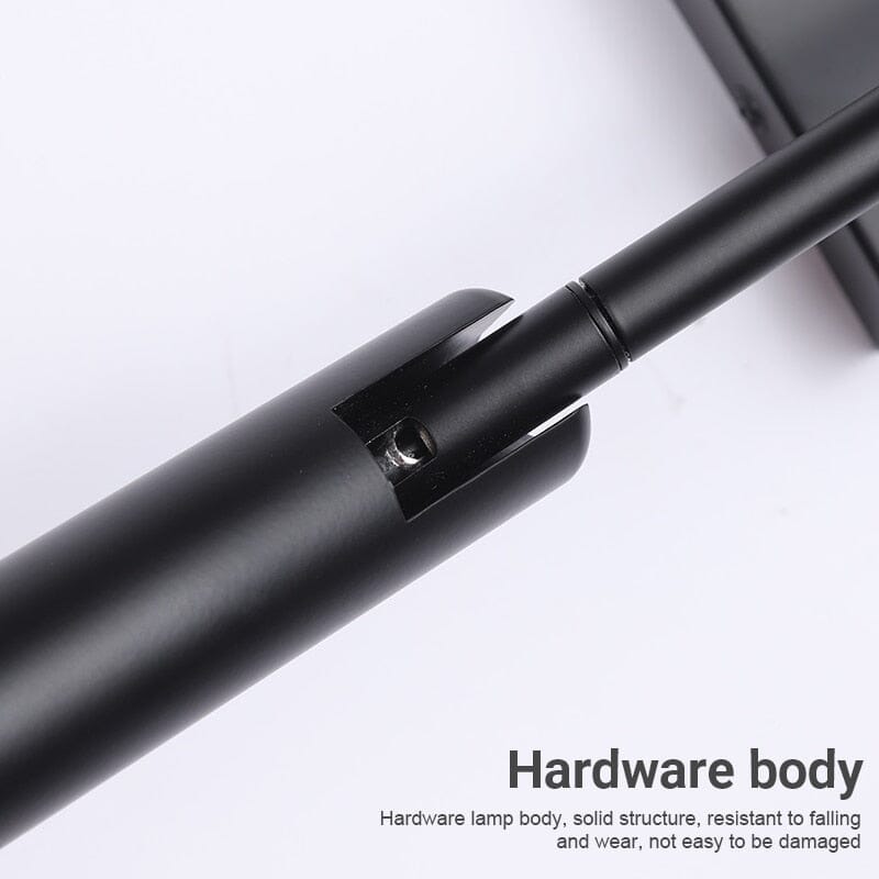 Solara Modern LED Wall Sconce With Matte Black Aluminum Finish