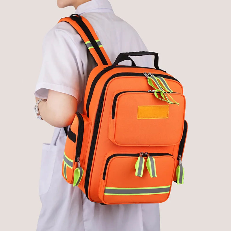 Emergency First Aid Rescue Backpack - Large Capacity