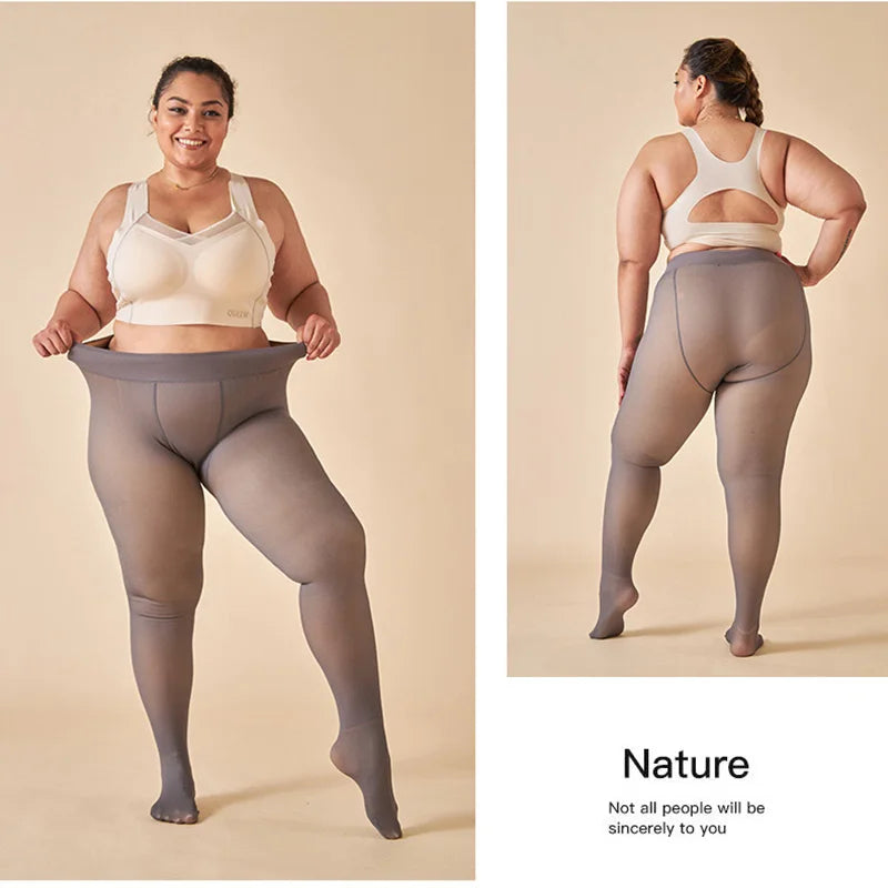 エヴォラ ウルトラウォーム サーマル ハイウエスト シアータイツ 冬用