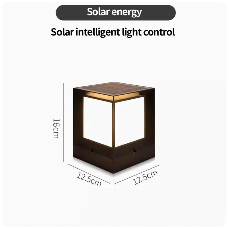 NovaLux Solar Wall Lights Modern Outdoor Pathway Lighting