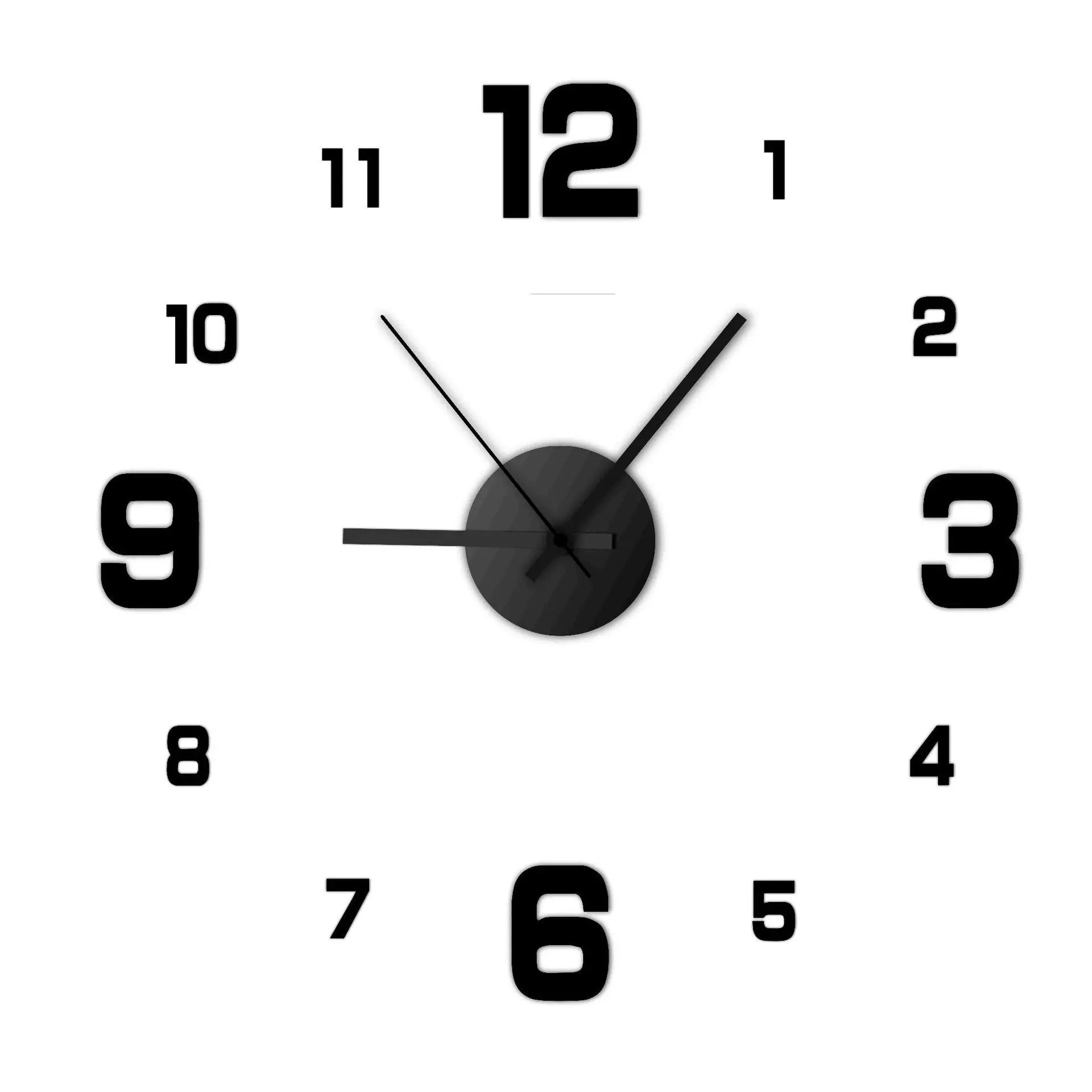 Luma Frameless Wall Clock
