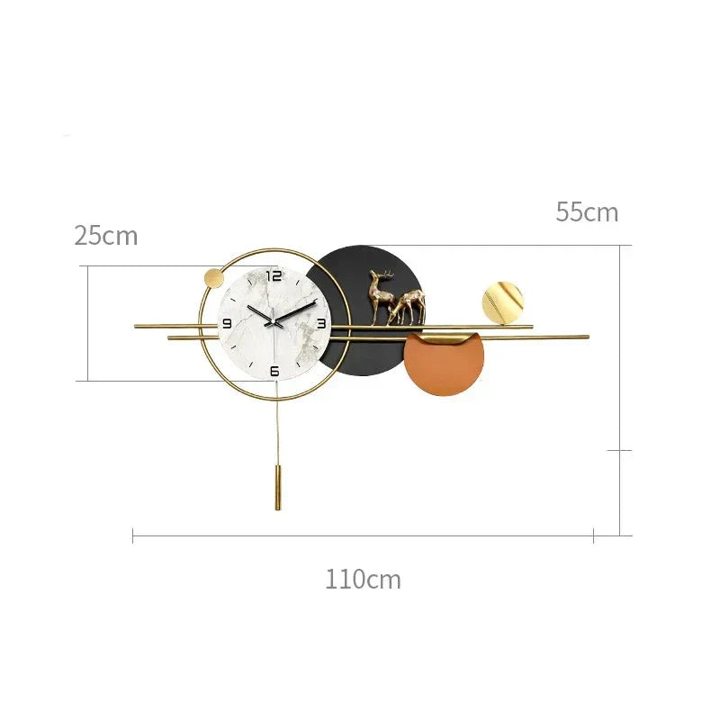 Scandinavian Designer Wall Clock