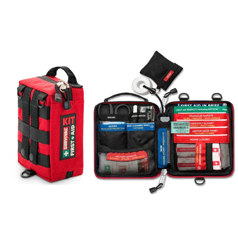 Waterproof Handy First Aid Kit - Medical Bag for Travel