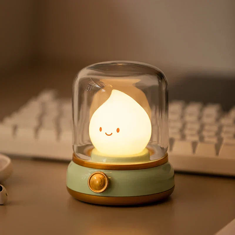 NovaLume Mini LED Table Lamp for Cozy Bedroom Lighting
