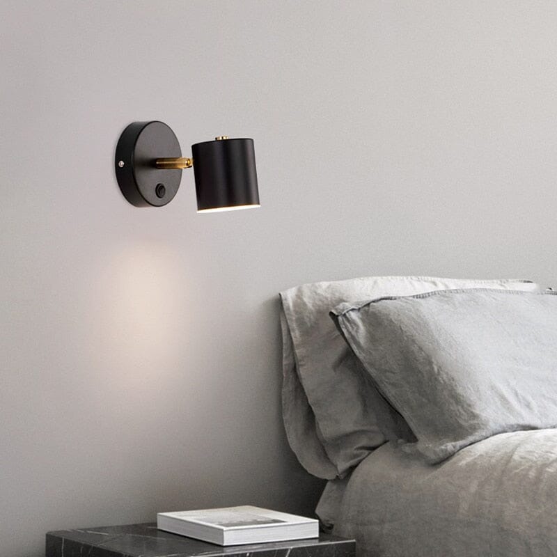 NovaLume Wall Lamp With Adjustable Reading Spotlight For Bedside And Workspace