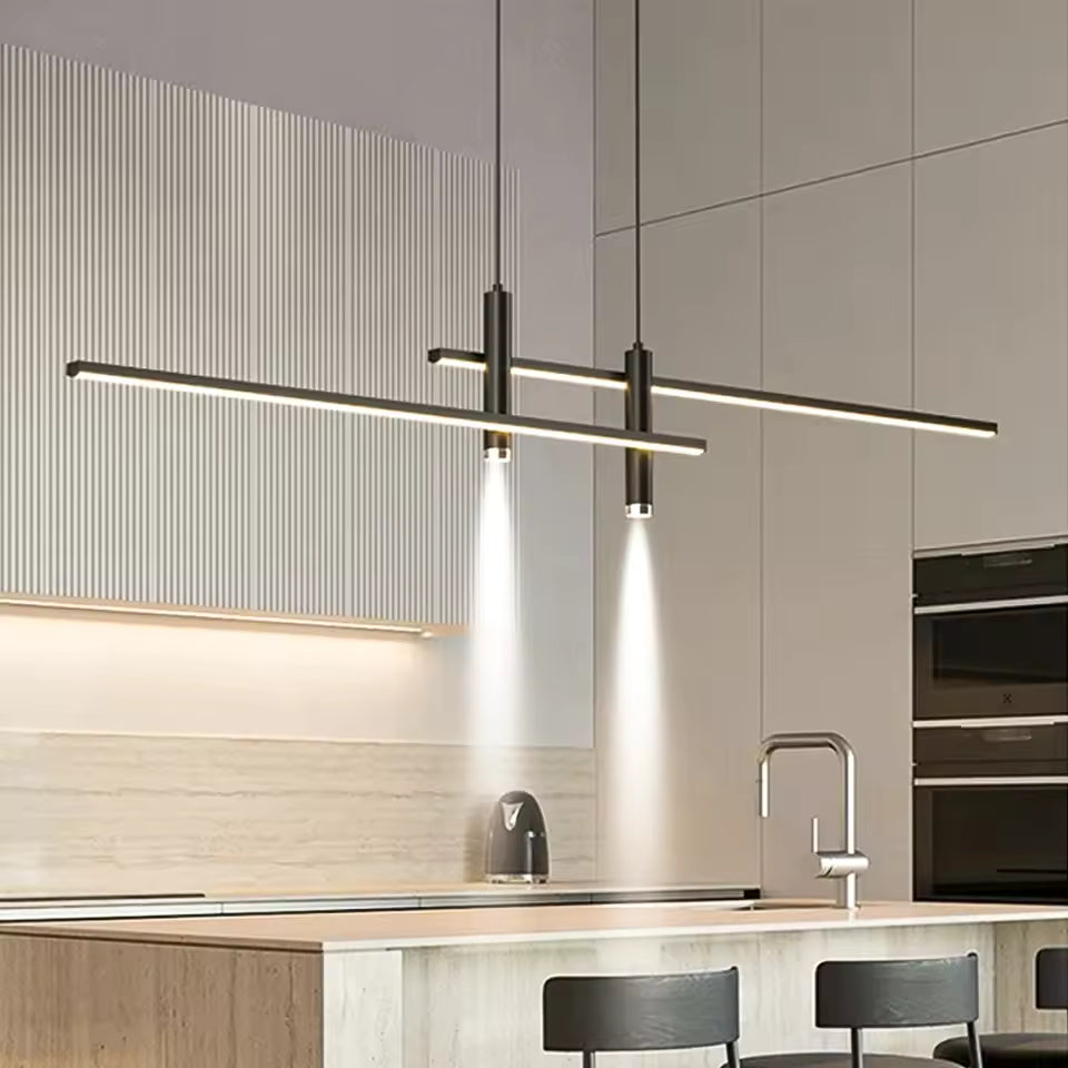 Lustreline | Modern LED Pendant Light for Dining Table & Living Room