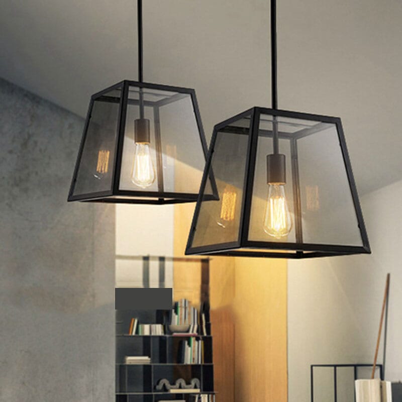 Solmere Glass Pendant Lights for Vintage Loft Style