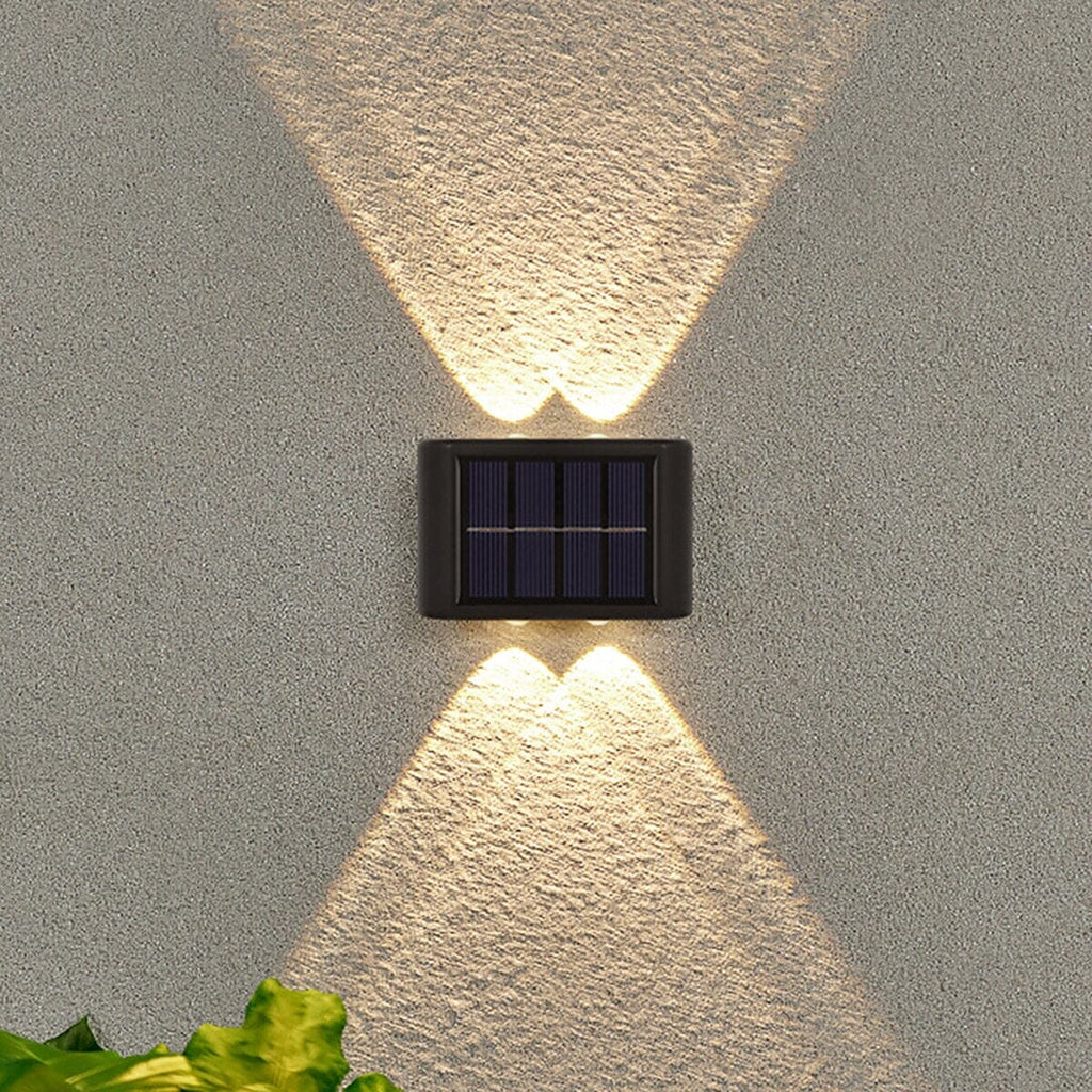 NovaLuma Solar Wall Light for Outdoor Pathways and Gardens