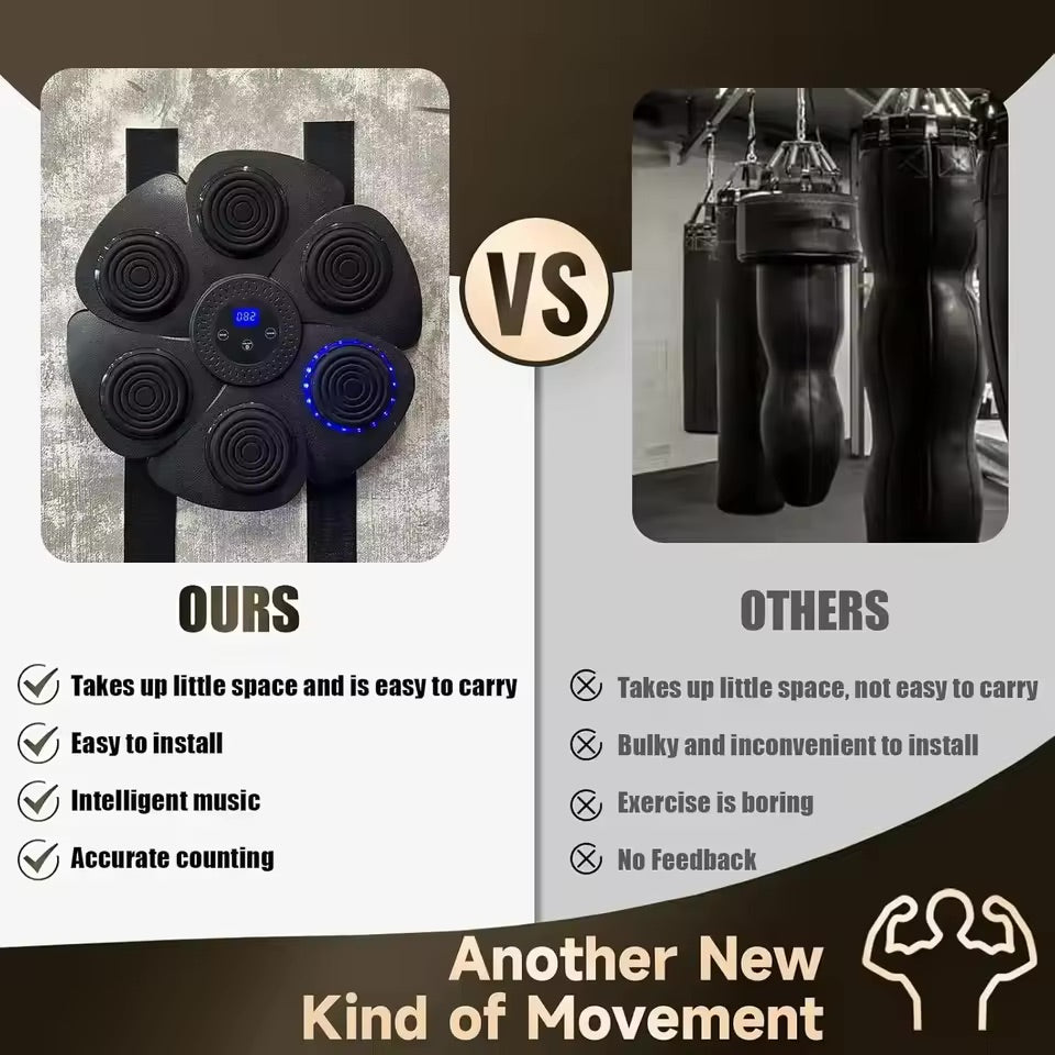 Maximus | Interactive smart boxing machine with Bluetooth music fun for the whole family