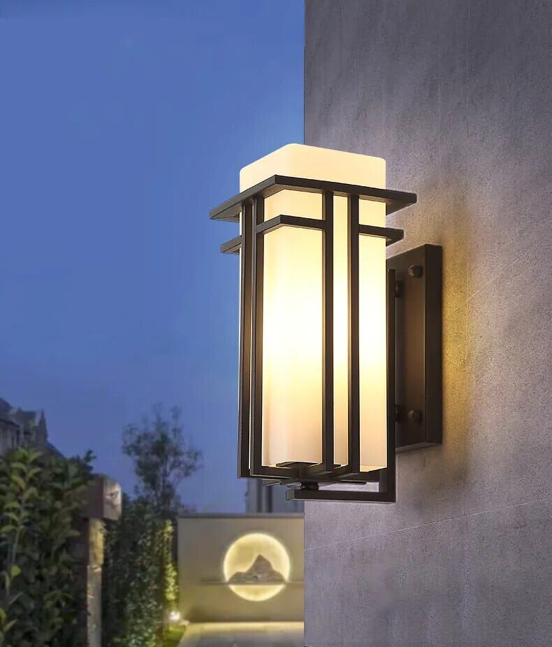 Asteron Outdoor Wall Light Aluminum Exterior LED Fixture