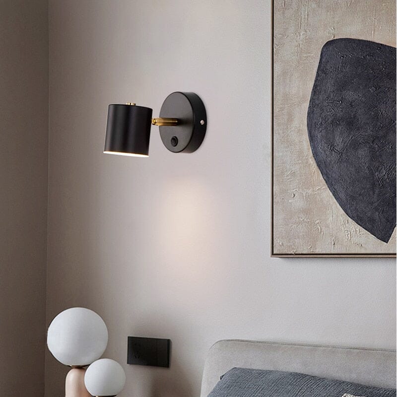 NovaLume Wall Lamp With Adjustable Reading Spotlight For Bedside And Workspace