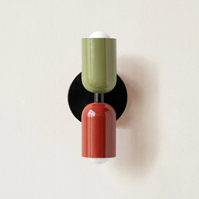 Minimalist Nordic Double Head Wall Sconce