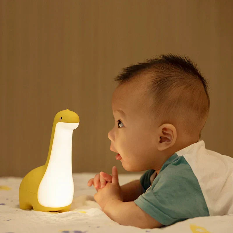 DinoLume LED Dinosaur Night Light for Kids Room Glow