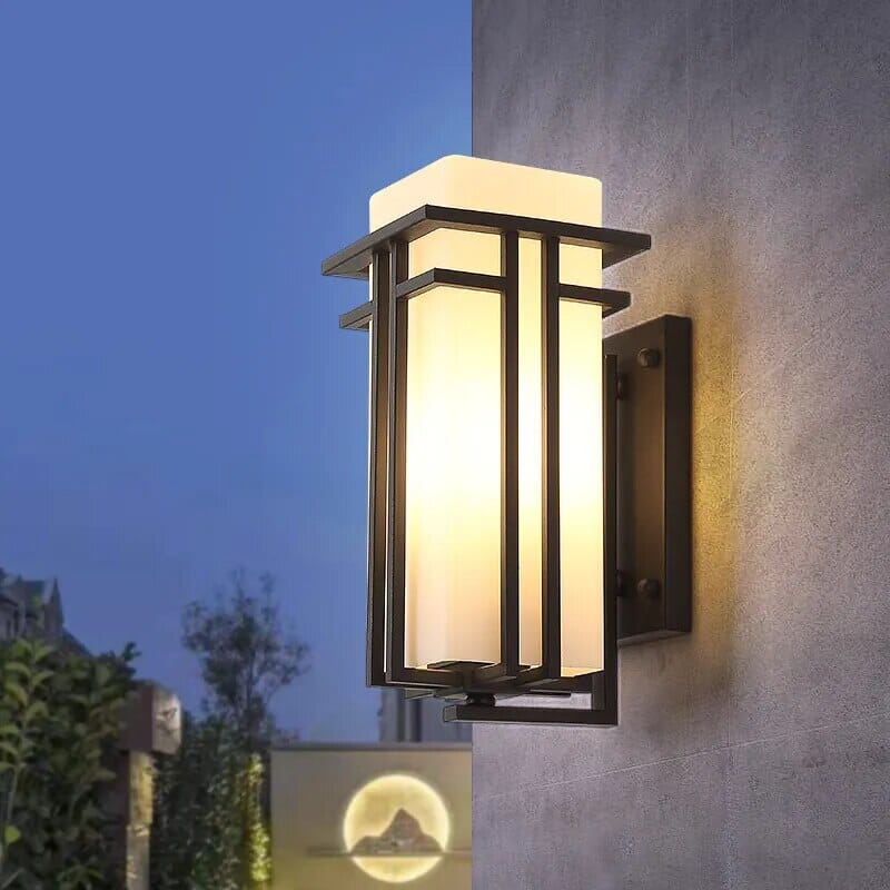 Asteron Outdoor Wall Light Aluminum Exterior LED Fixture