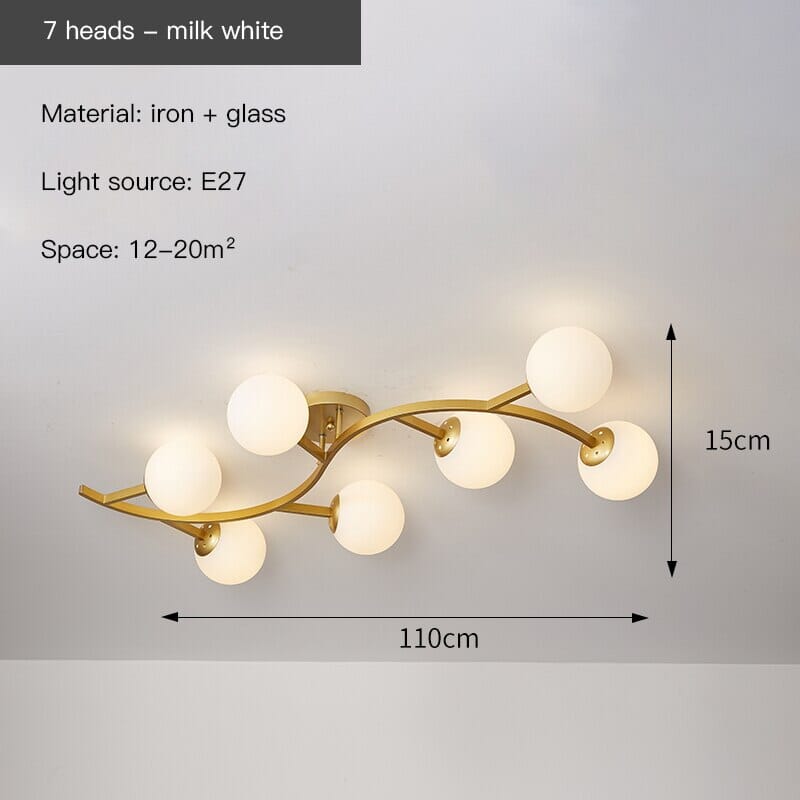 Arborlume Branch-Inspired Ceiling Luminaire For Warm Home Ambiance