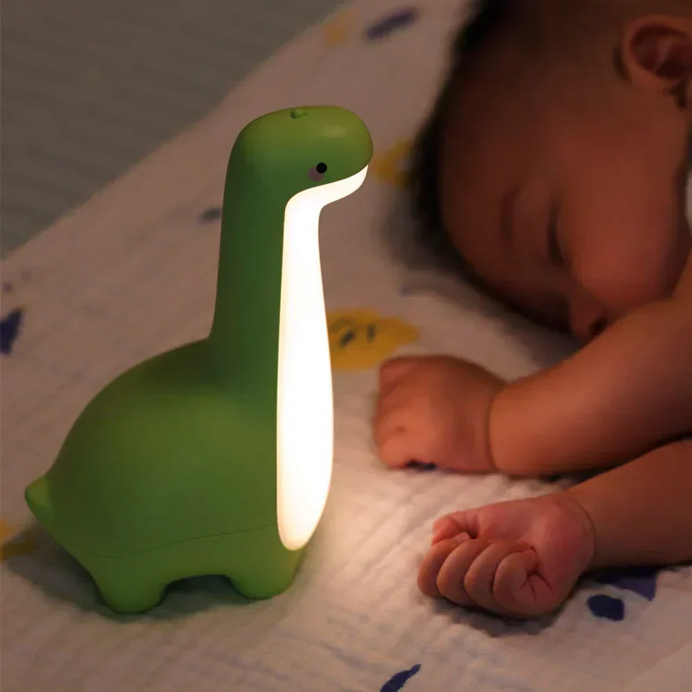 DinoLume LED Dinosaur Night Light for Kids Room Glow