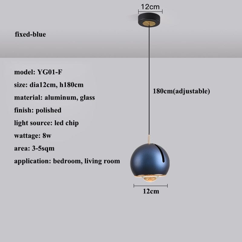 Orion Arc LED Pendant Lights with Adjustable Angle