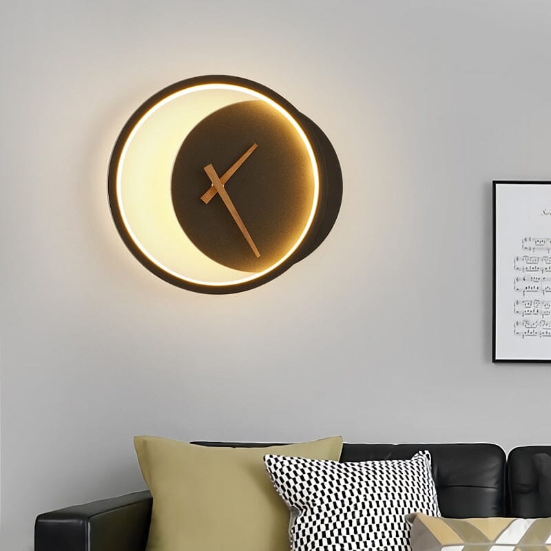 Nordic LED Wall Clock Handcrafted Timepiece For Modern Kitchens And Living Rooms