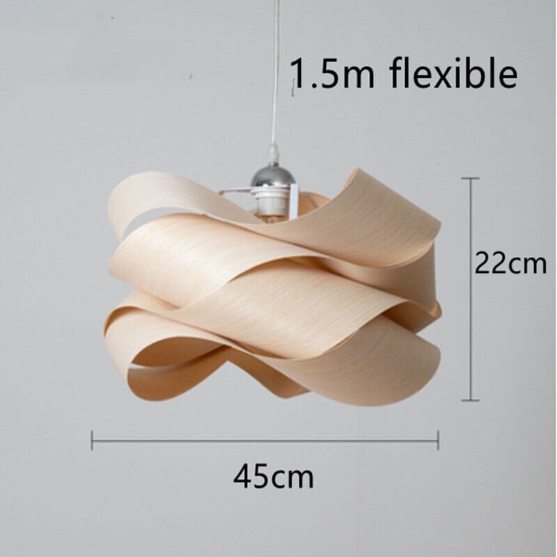 Aerynwood Timber Grain Pendant Lights For Modern Homes