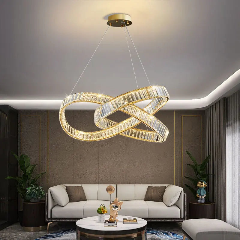 Lanora | Crystal Strand Chandelier
