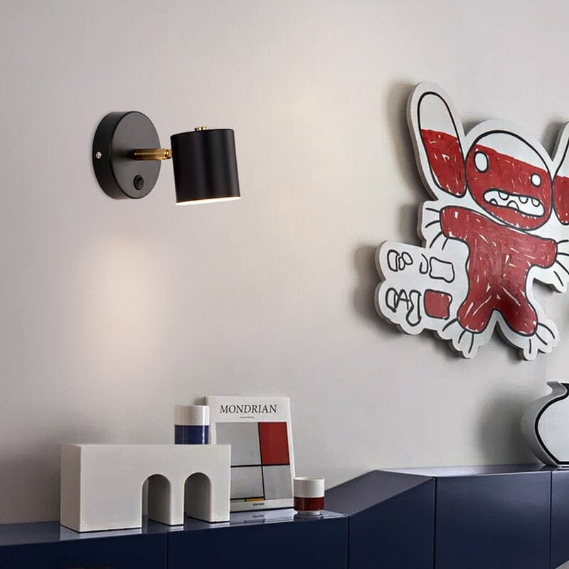 NovaLume Wall Lamp With Adjustable Reading Spotlight For Bedside And Workspace