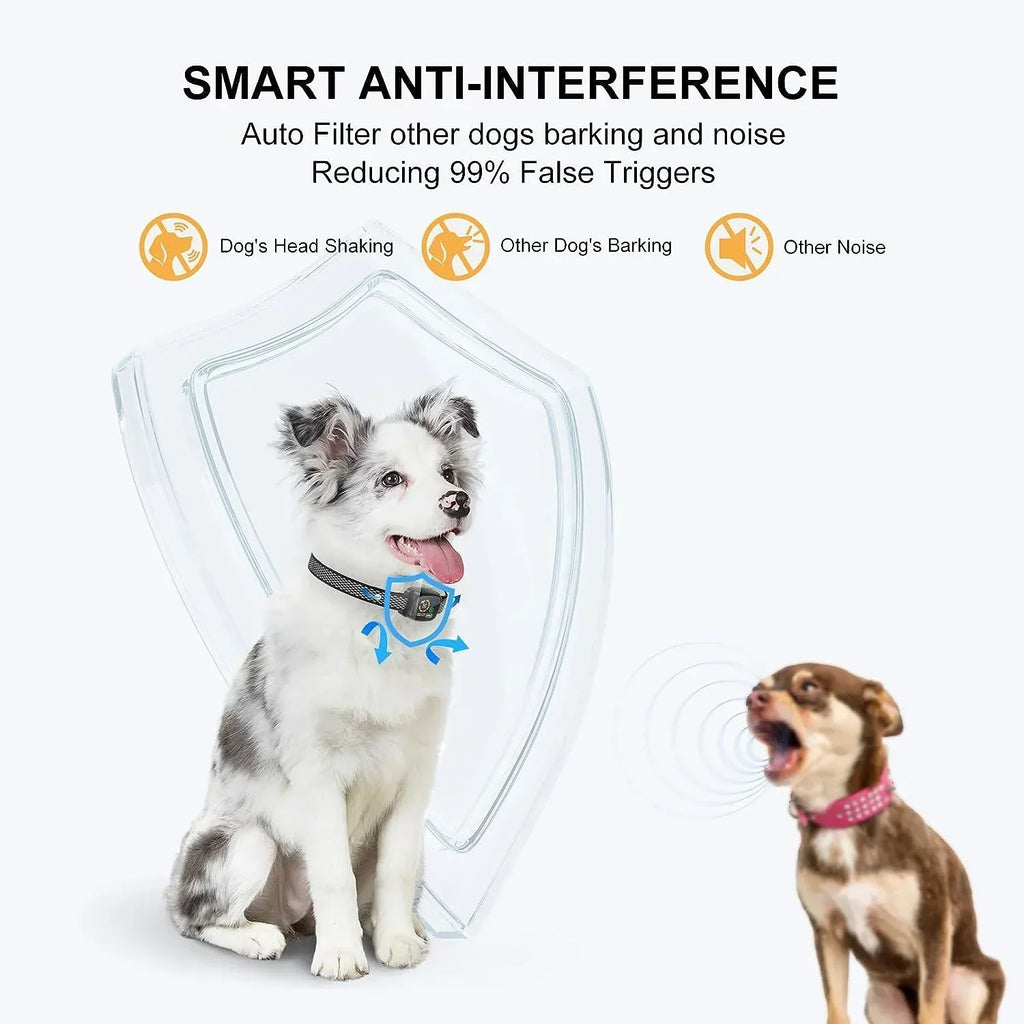 SmartSafe Coleira Anti-Ladridos Recarregável para Cães Pequenos | Anti-Barking