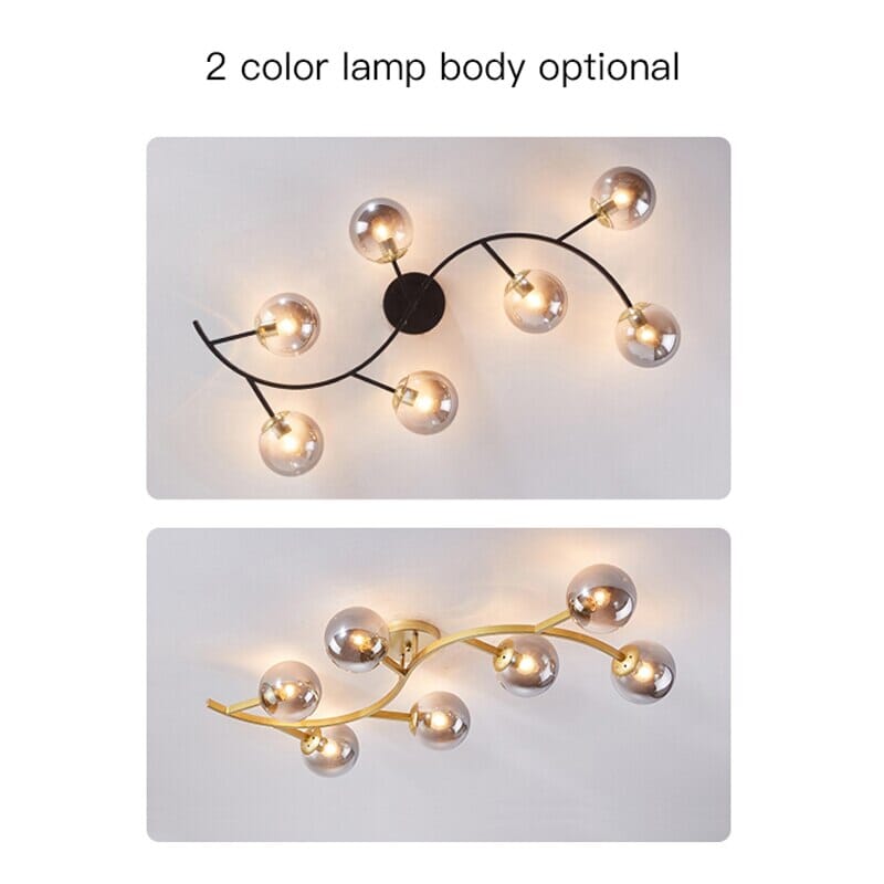 Arborlume Branch-Inspired Ceiling Luminaire For Warm Home Ambiance