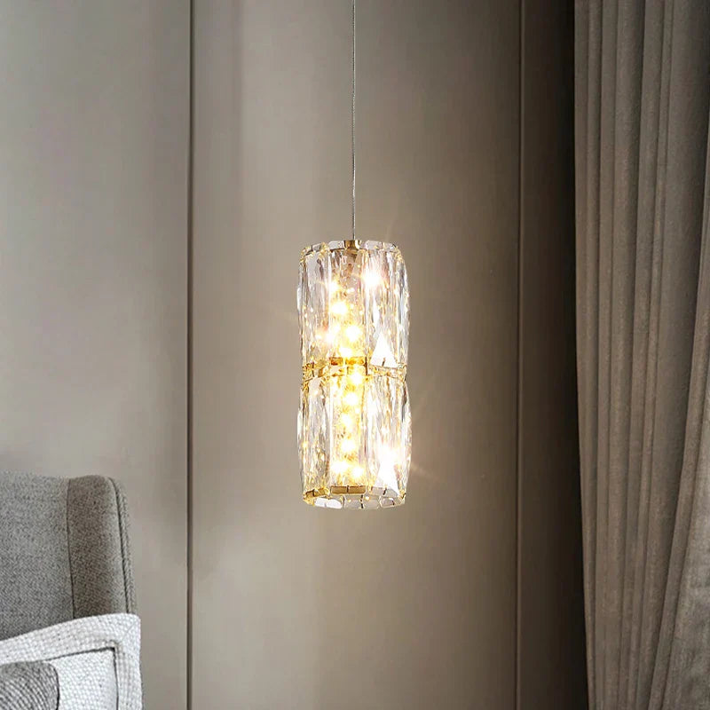 Lyria Crystal Pendant Lights Retro Modern Ceiling Lamps