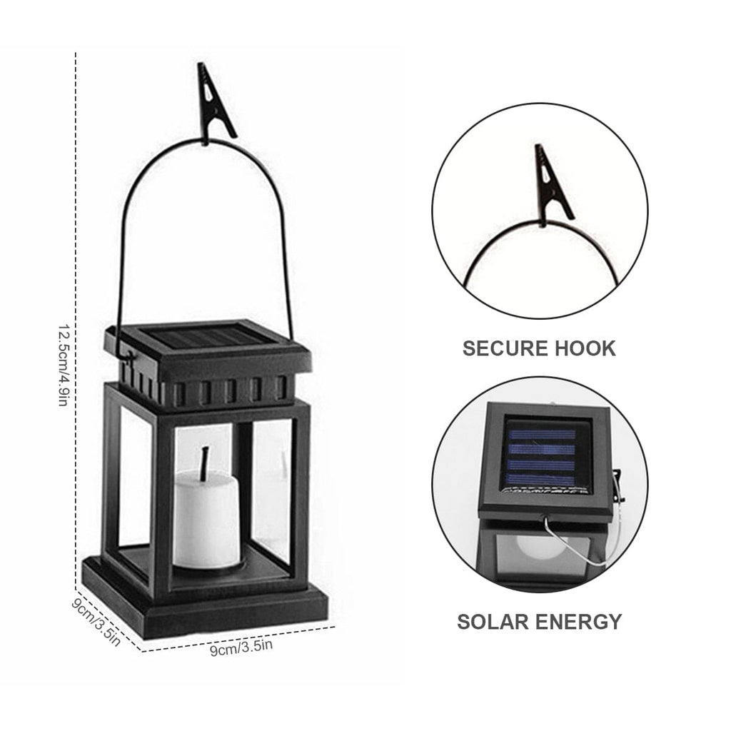 Solarae Solar Garden Lanterns for Outdoor Path and Patio Lighting