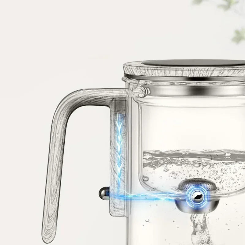 Teaflow - stylish teapot with easy magnetic water control