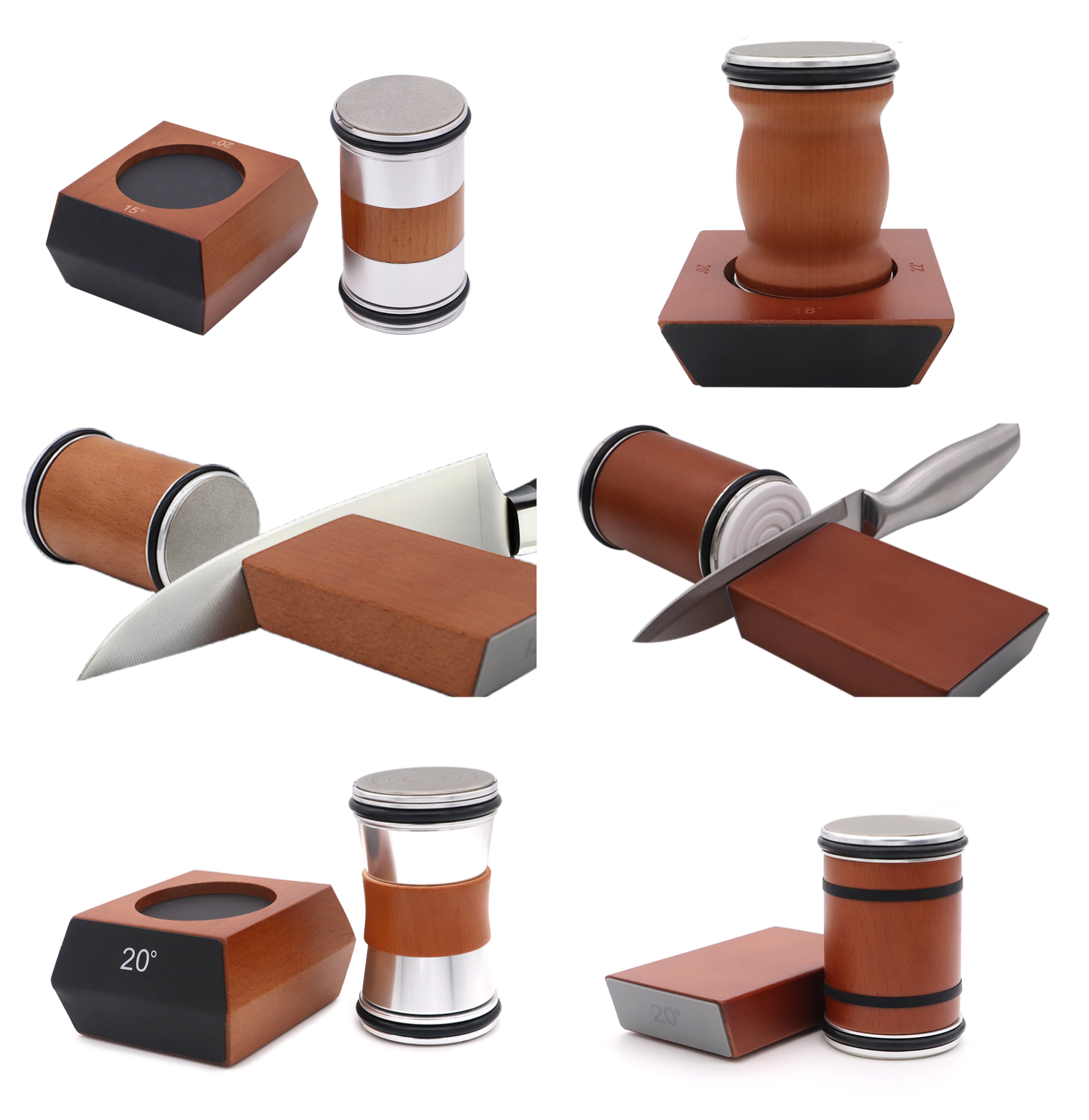 Magnetický diamantový brousek na válcové nože – Snadné ostření a broušení čepelí