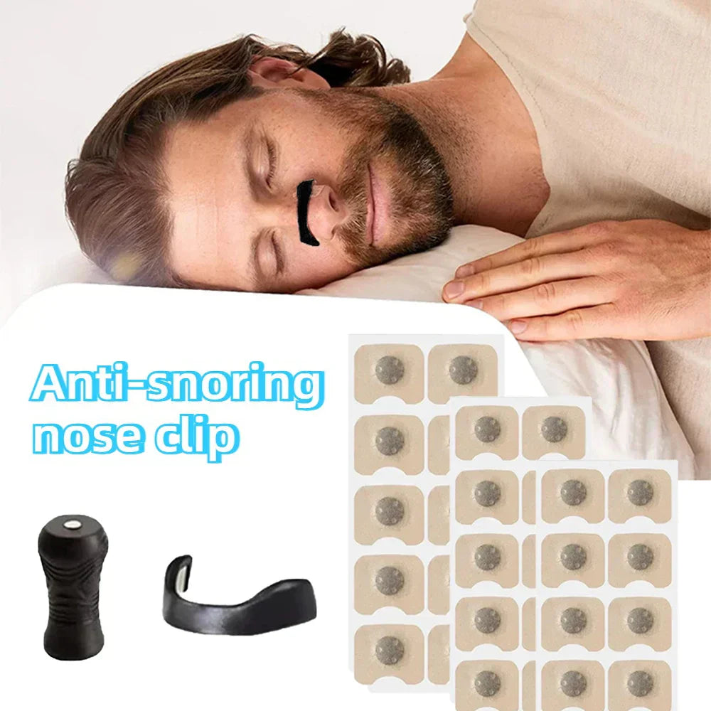 Anti-Snoring Magnetic Nose Clip | Better Sleep & Easy Breathing! 🌙
