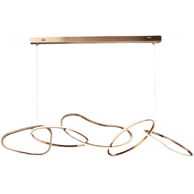 NovaLume Ring Chandelier In Rose Gold Or Gold Finish