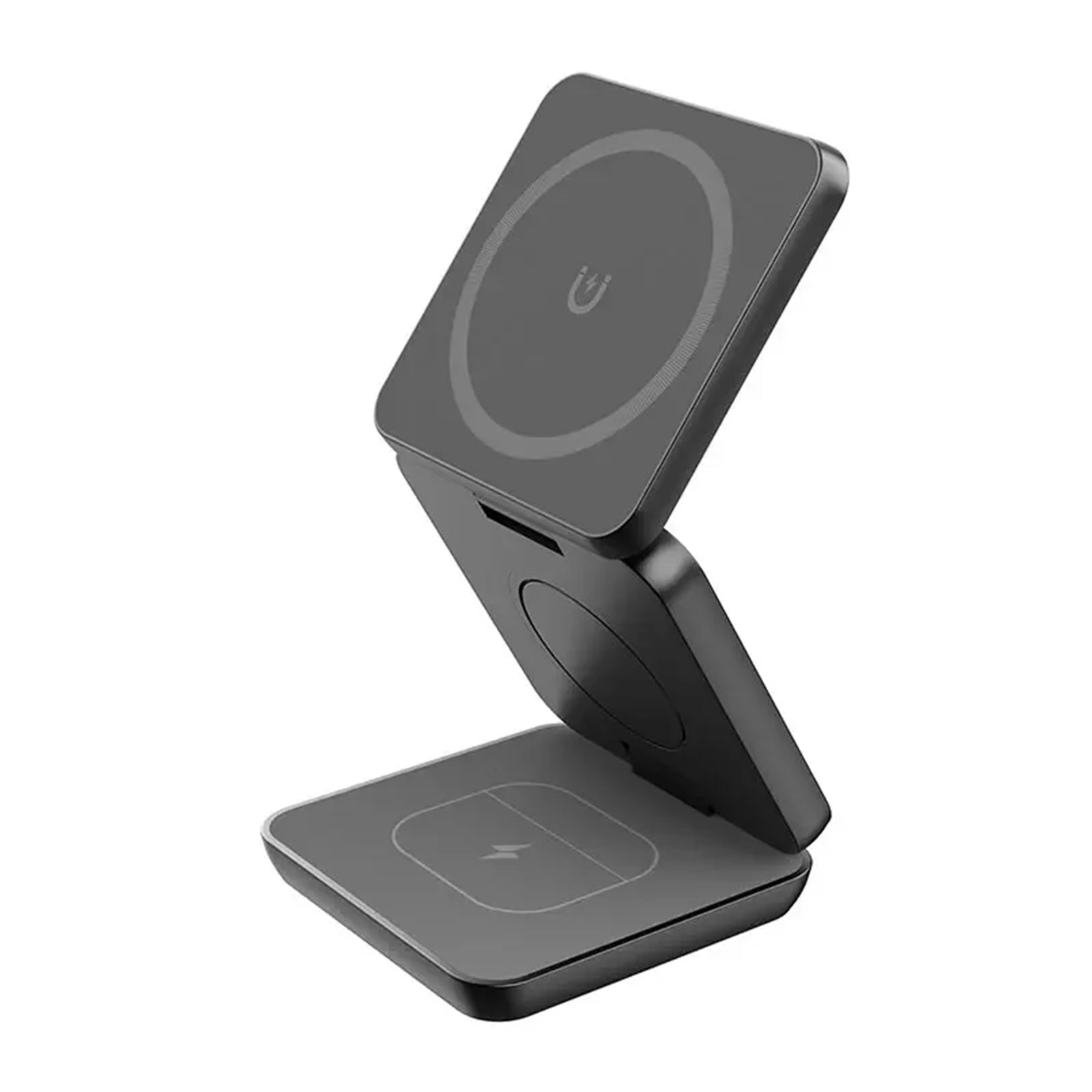 3v1 Rychlá magnetická skládací bezdrátová nabíječka pro iPhony, AirPods a Apple Watch