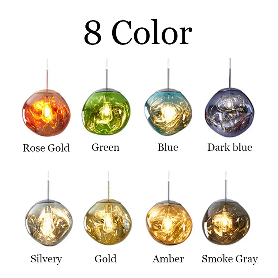 Lava Style LED Pendant Light for Modern Home Decor