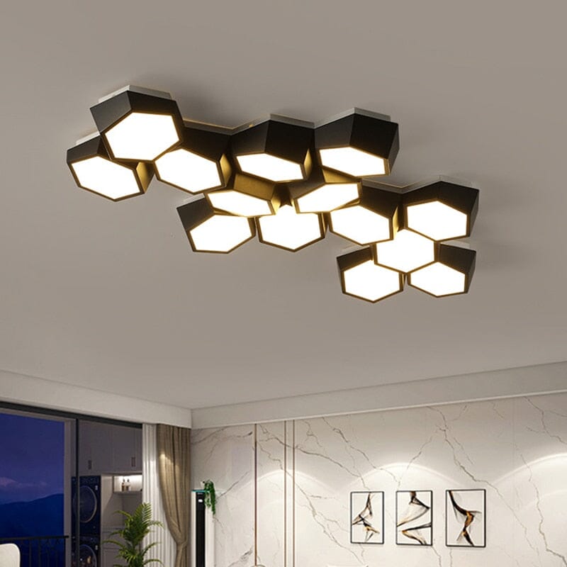 Lyra Geometry LED Ceiling Light Modern Mercury Free Glow