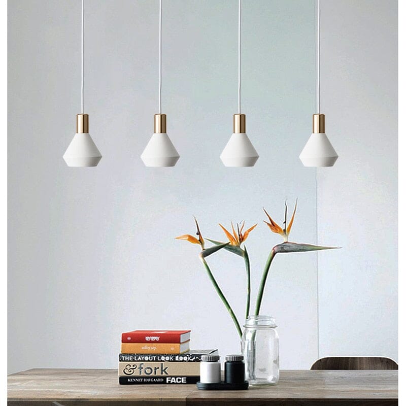 Virelia Nordic Pendant Light In Premium Iron Minimalist Design For Small Spaces