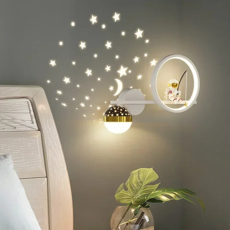 LumaVoyage Astronaut Star Wall Projector For Kids Space Bedroom