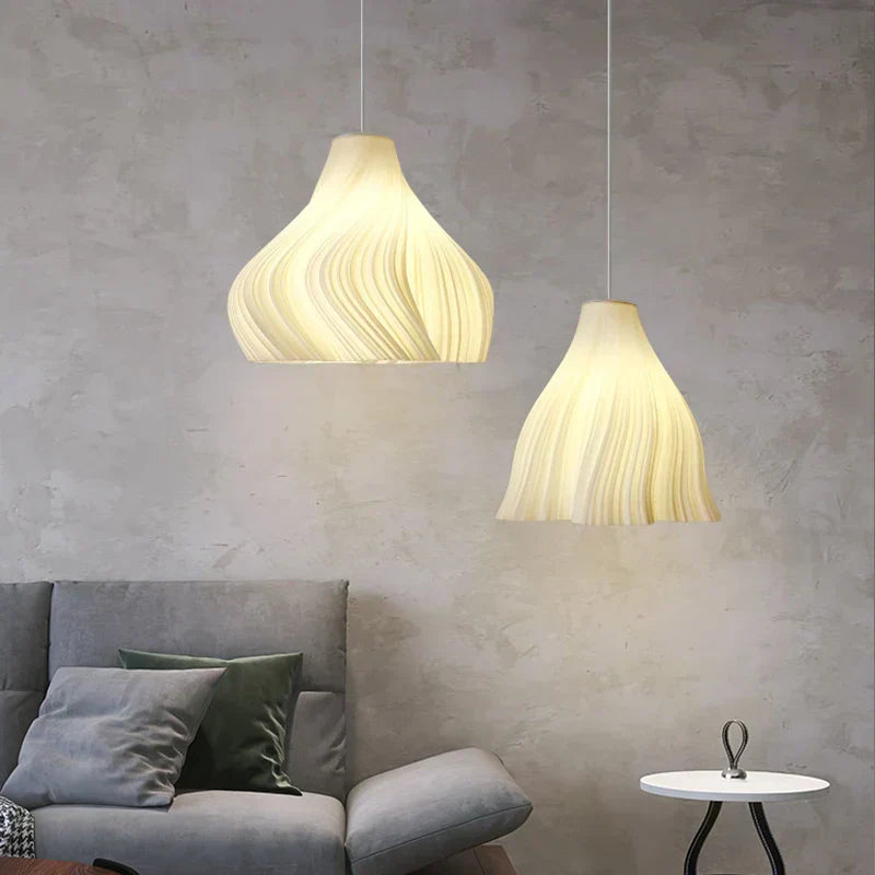 Avenris Fabric Chandelier With Soft Dimmable LED Pendant