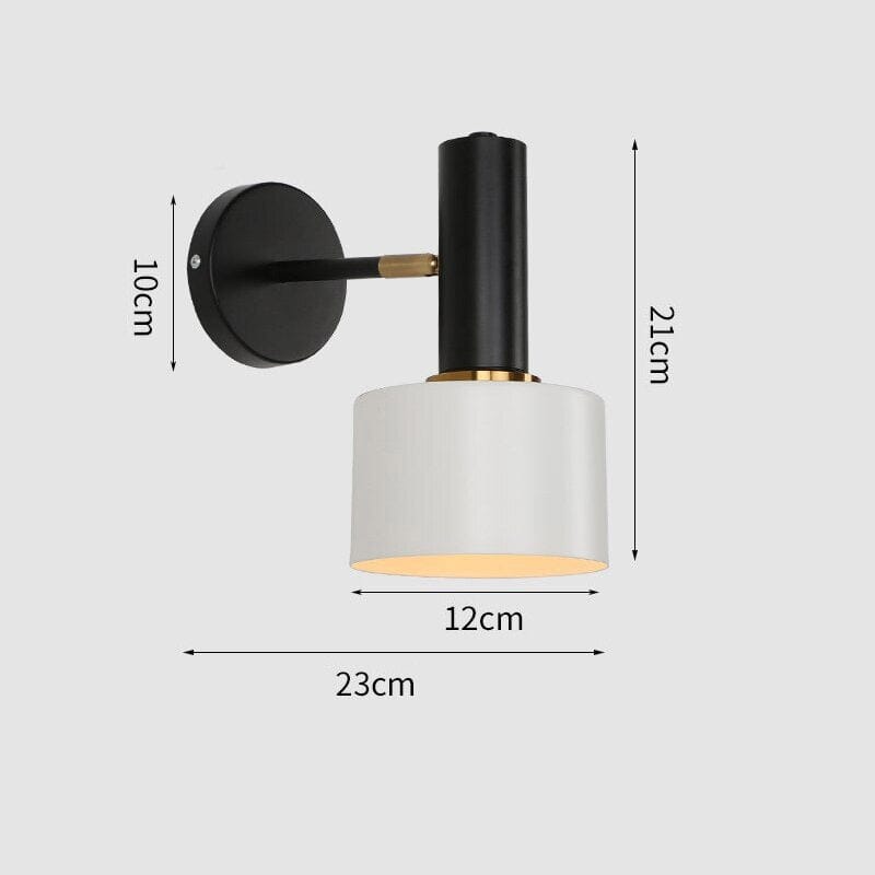 Novae Wall Lamps Modern LED Fixtures In Gold And Black